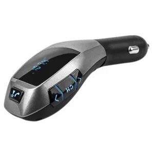 Car Kit Auto Bluetooth cu functie de modulator FM, model X6