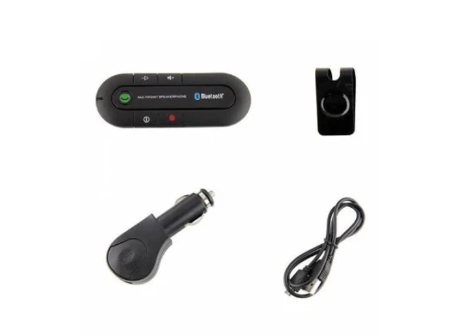 Car kit auto difuzor bluetooth handsfree pentru parasolar auto