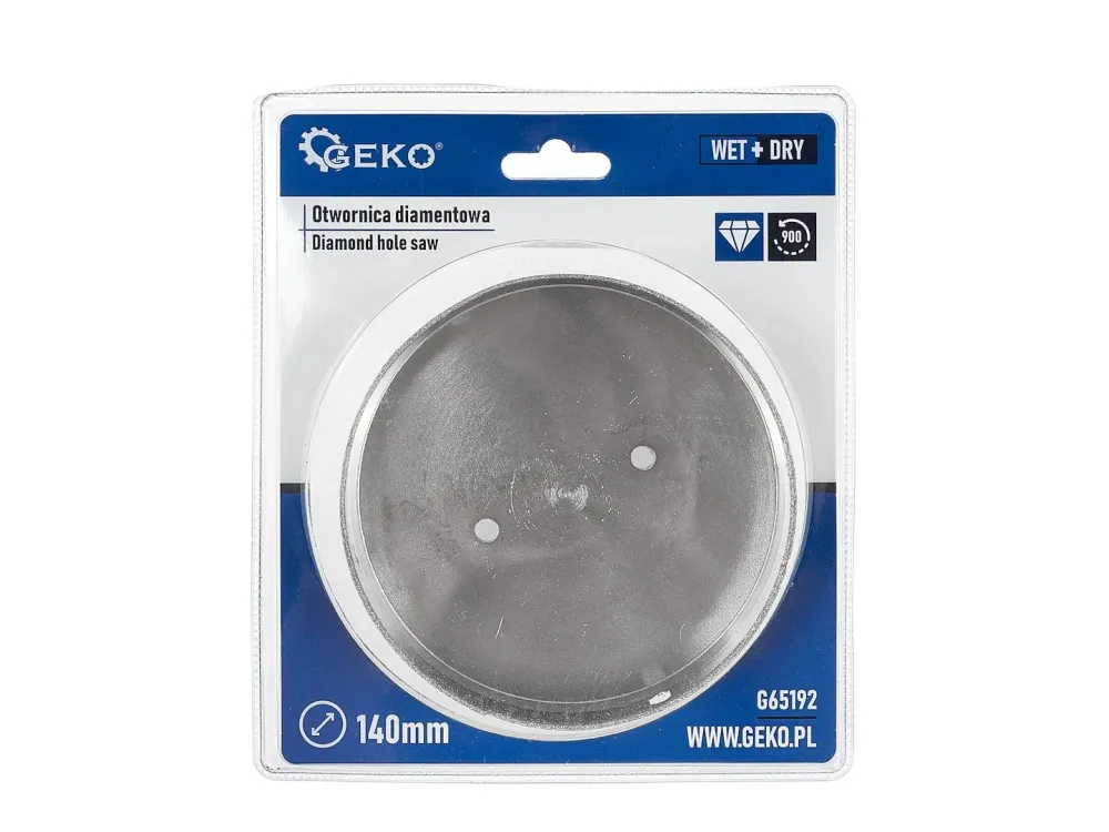 Carota diamantata pentru gresie, 140 mm, Geko G65192