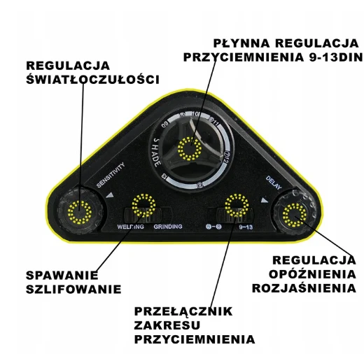 Casca de sudura automata Pirotec PSS 11 Profi, Harder HD0123