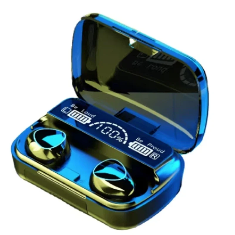Casti wireless v5.3 TWS cu Bluetooth si display