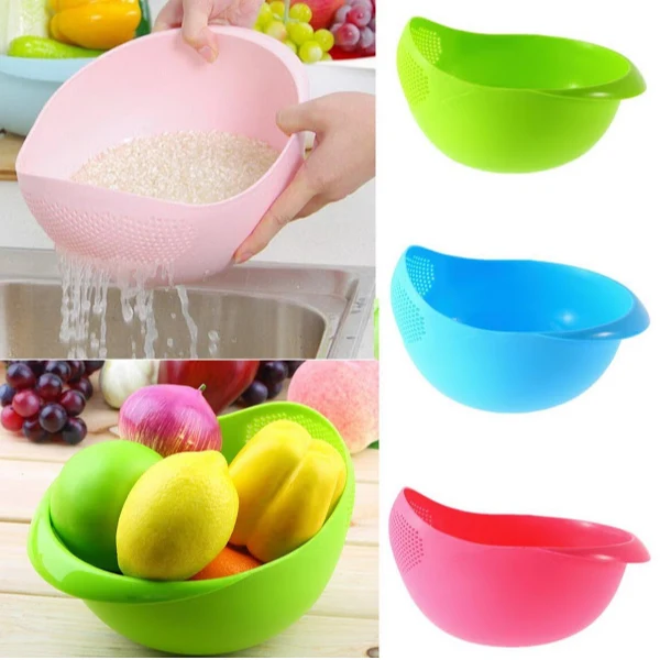 Castron de plastic si strecuratoare, multifunctional 2 1