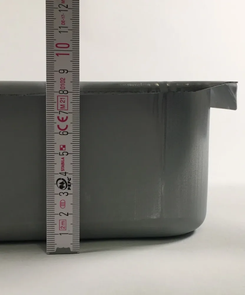 Cenușă de cenușă 17 x 48 cm/h: 9 cm Ashelade Ash Pot