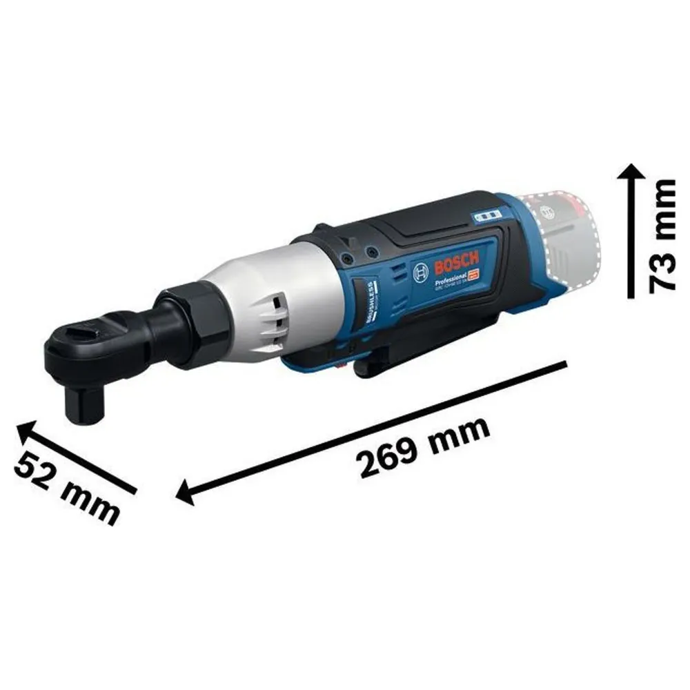 Cheie cu clichet Bosch GRC 12V-60 1/2 SN PRO 12V