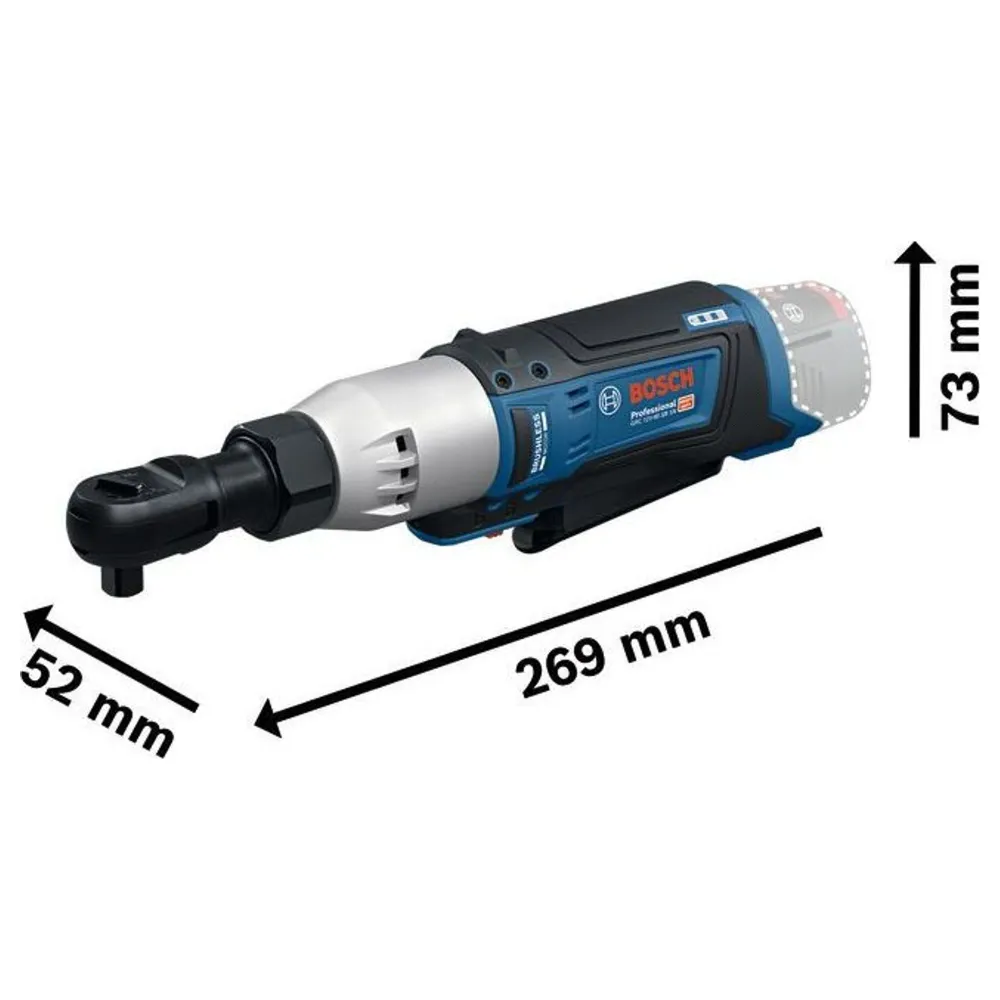 Cheie cu clichet Bosch GRC 12V-60 3/8 SN PRO 12V