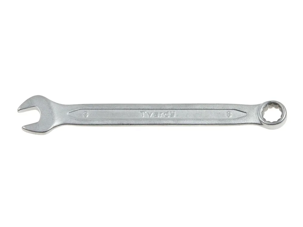 Cheie combinata satinata CR-V, 6 mm, Tvardy T00606