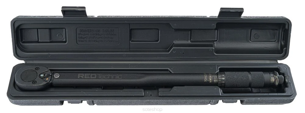Cheie dinamometrica, 1/2", 470 mm, 28-210 Nm, Red Technic RTKD0091