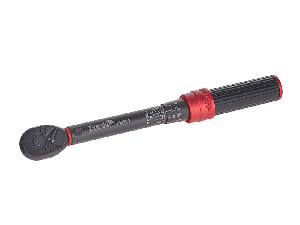 Cheie dinamometrica, 1 / 4", 5-25 Nm, Tvardy T00250
