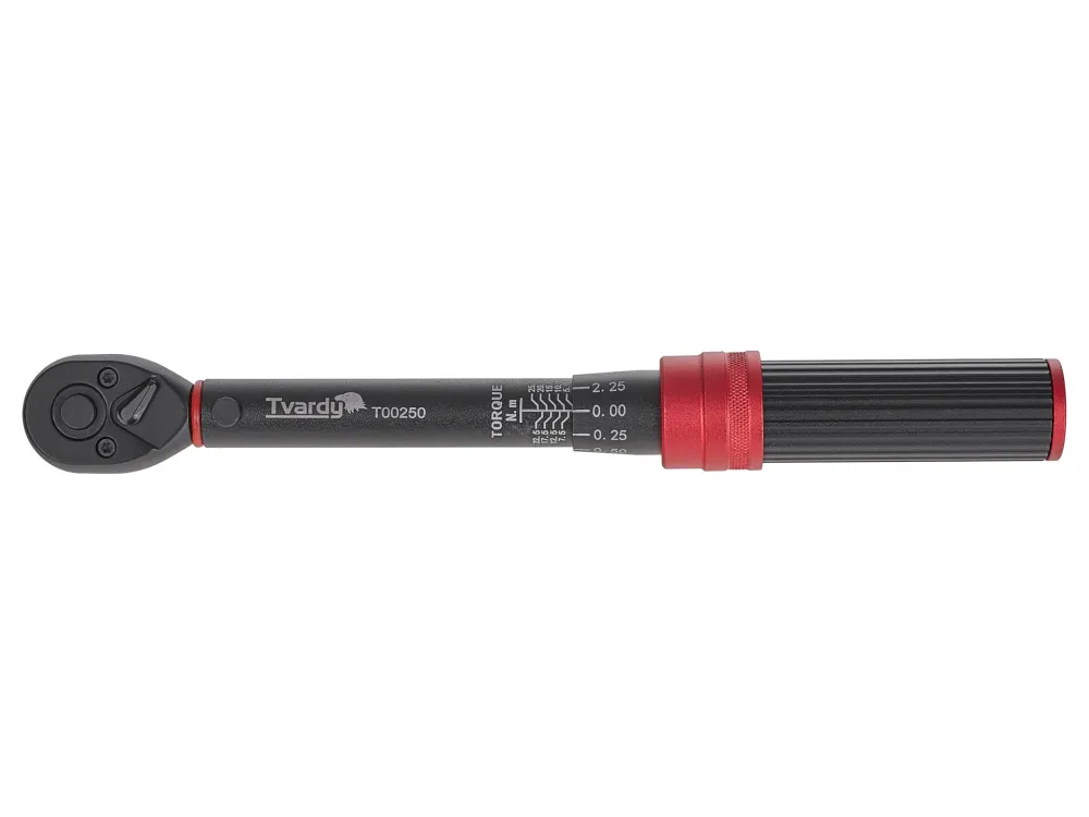 Cheie dinamometrica, 1 / 4", 5-25 Nm, Tvardy T00250