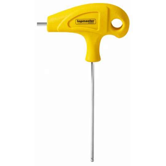 Cheie imbus cu maner T 5 mm, Topmaster, 390131
