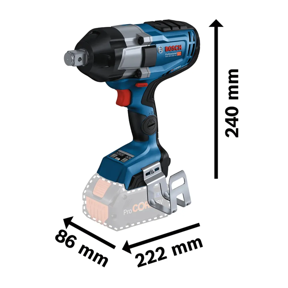 Cheie de impact Bosch GDS 18V-1050 HC PRO 18V