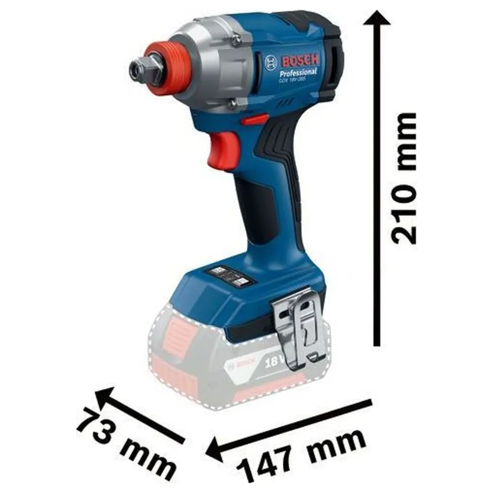 Cheie de impact Bosch GDX 18V-285 PRO 18V