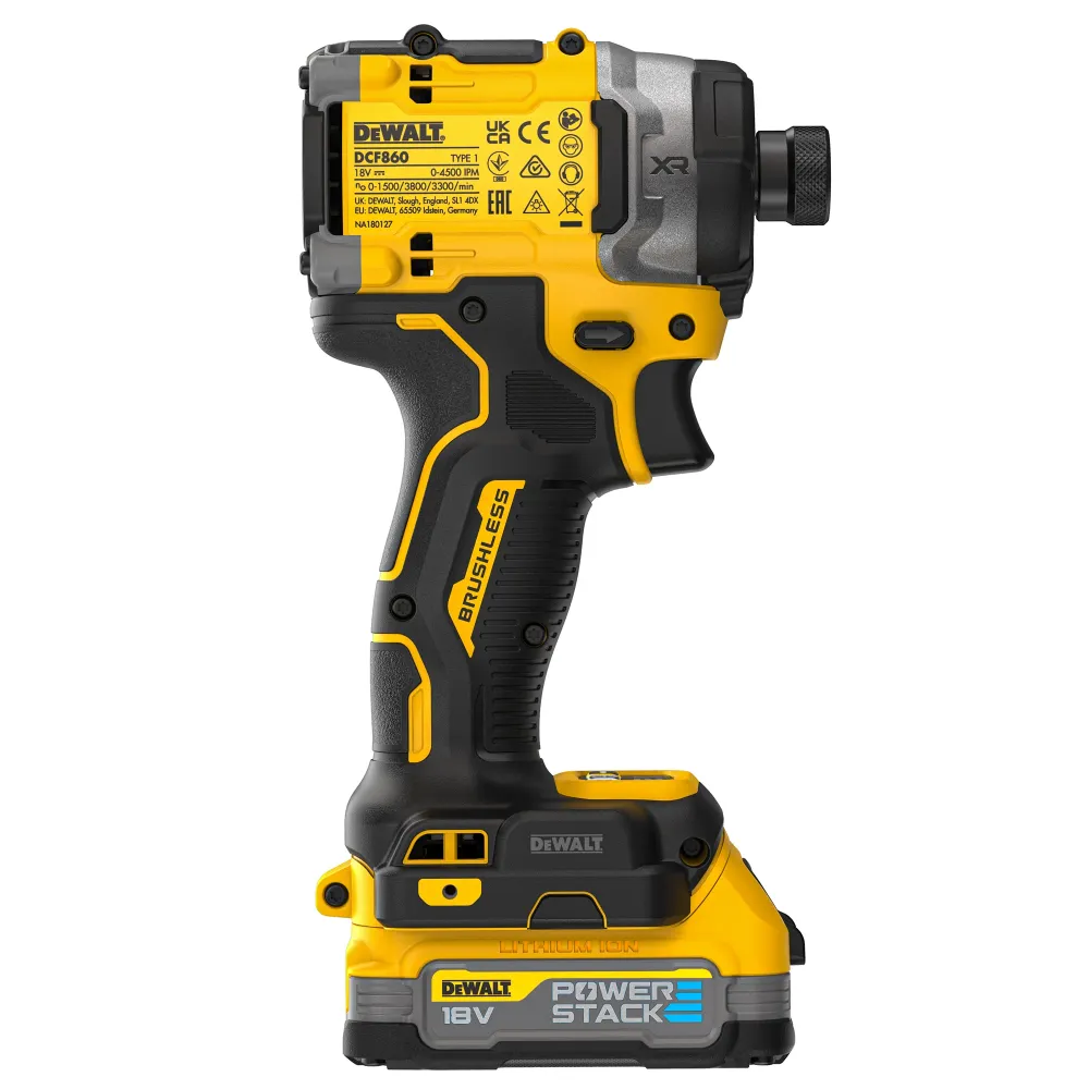 Cheie de impact Dewalt DCF860E2T-QW 18V 1.7Ah