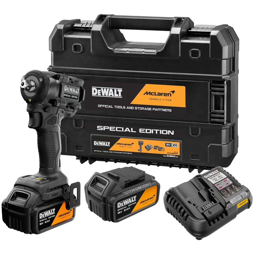 Cheie de impact Dewalt McLaren DCF92MP2T-QW 18V 5Ah