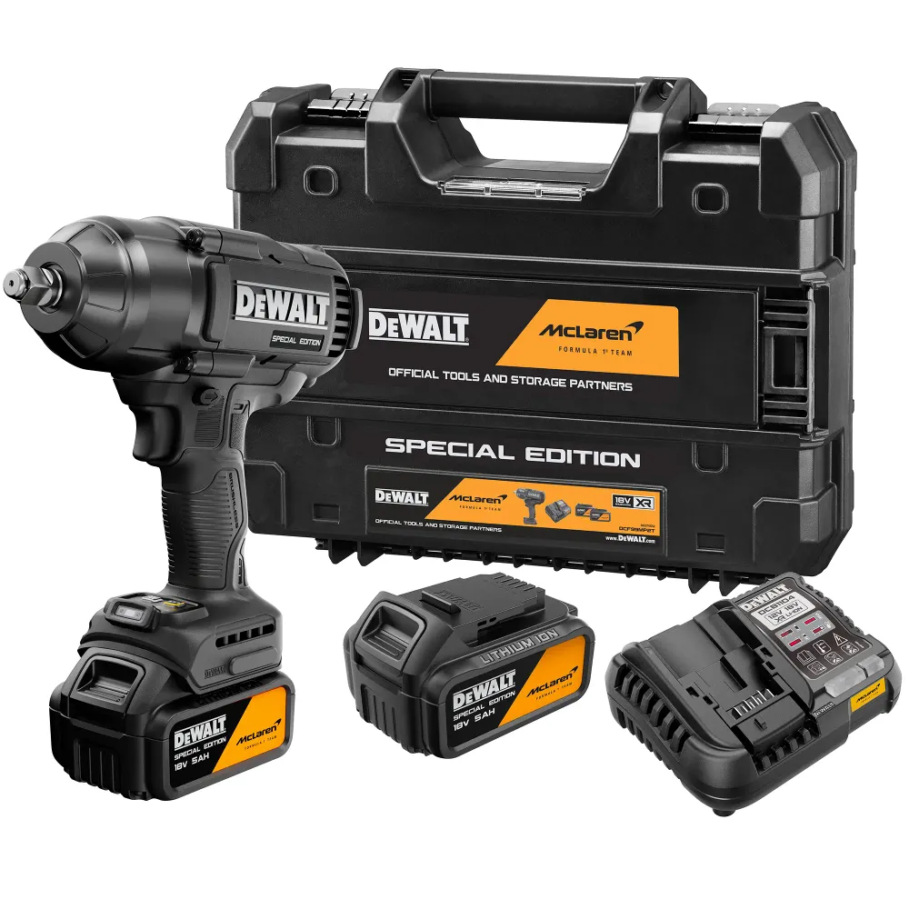 Cheie de impact Dewalt McLaren DCF99MP2T-QW 18V 5Ah