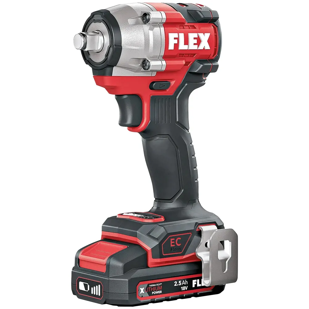 Cheie de impact Flex 18 V IW 1/2" 400 EC 18V 2.5Ah
