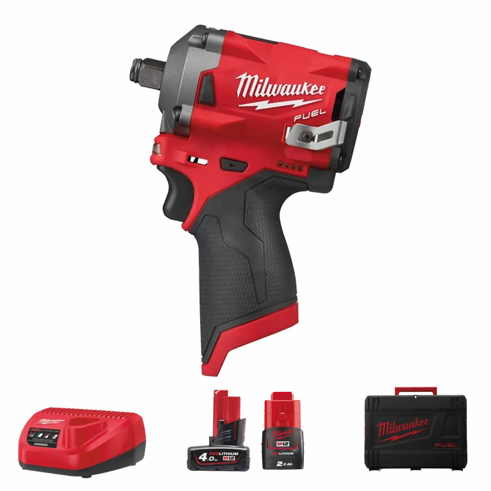Cheie de impact Milwaukee M12 FIWF12-422X 12V 4Ah