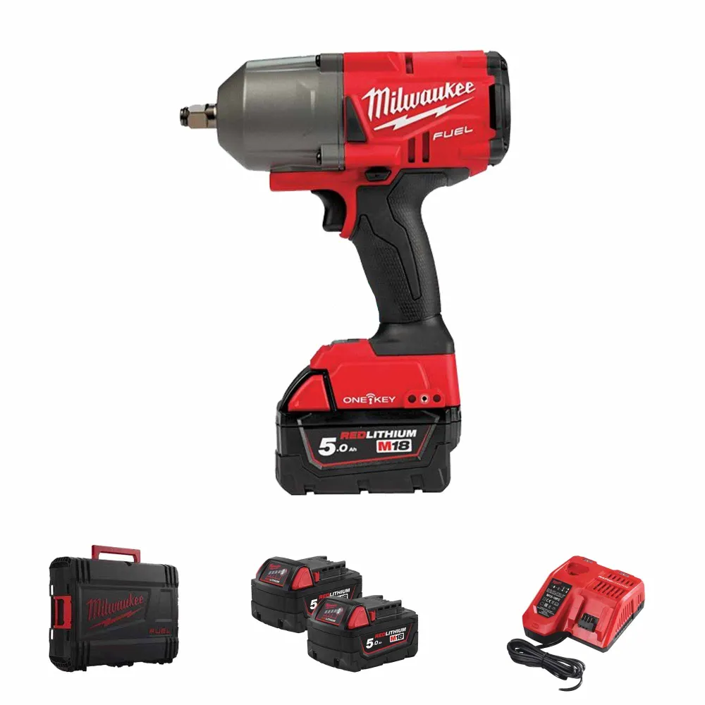 Cheie de impact Milwaukee M18 ONEFHIWF12-502X 18V 5Ah