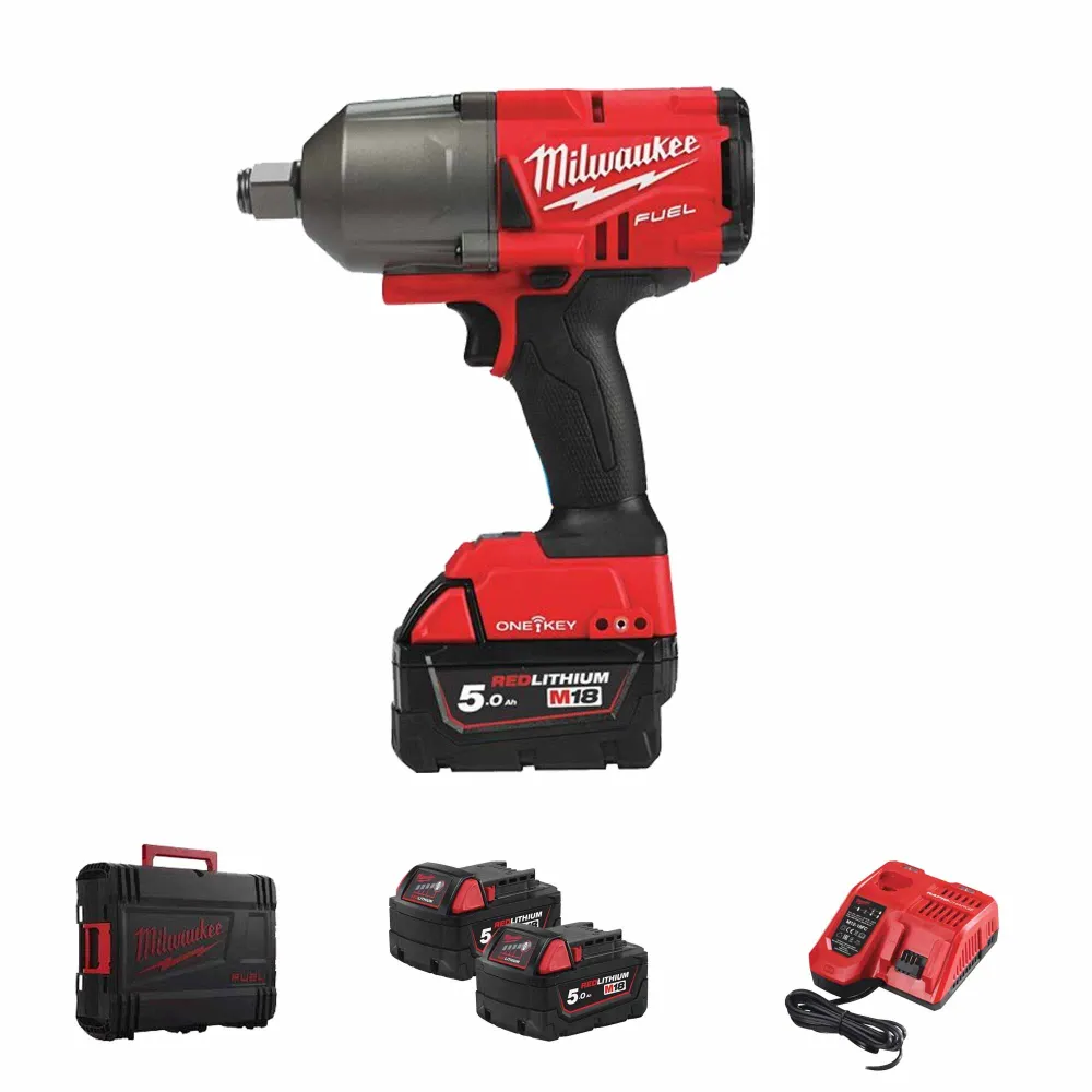 Cheie de impact Milwaukee M18 ONEFHIWF34-502X 18V 5Ah