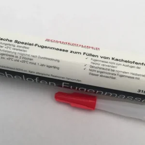 Chit elastic în alb perlat pentru șemineu și aragaz cu gresie în cartuș