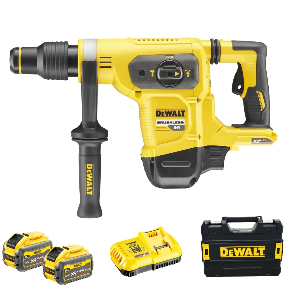 Ciocan Demo-Perforator Dewalt DCH481X2-QW 54V 9Ah