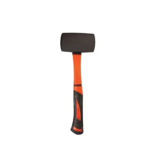 Ciocan din cauciuc, negru, 0.44 kg, coada plastic, Basic 241151