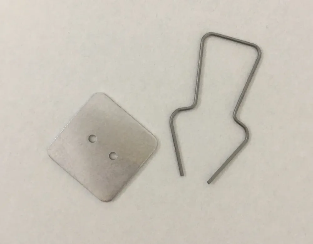 CLASP BRACKET Măsurarea deschiderii coșului de fum