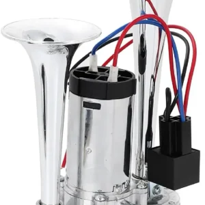 Claxon cu compresor, 2 goarne, 12V