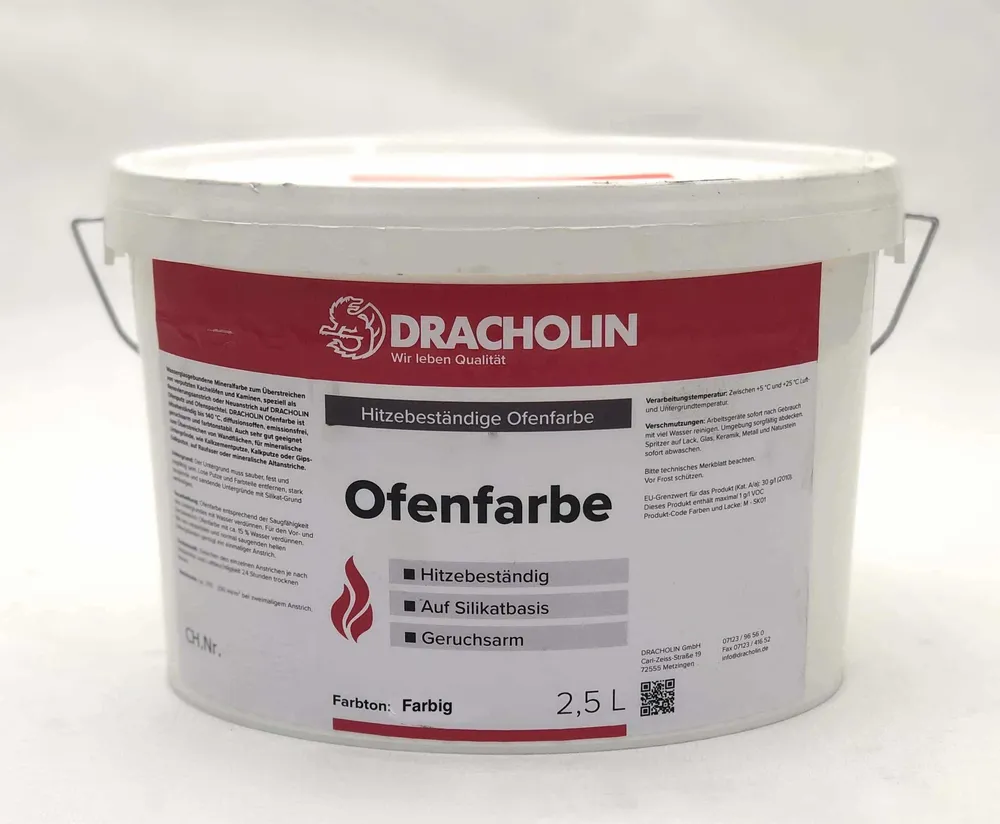 Căldură -Culoare de cuptor colorată rezistentă pentru aragaz și șemineu