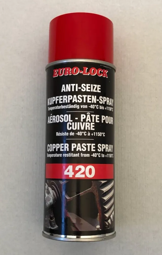 Căldură -rezistență la pastă de cupru spray 400ml -40 ° C până la 1150 ° C