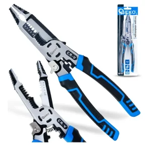 Cleste multifunctional pentru izolatii, 225 mm, 9" Cr-V, Geko G01778