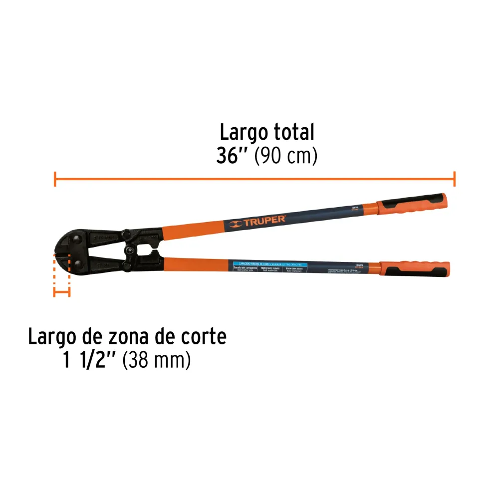 Cleste pentru fier beton TRUPER max 13 mm