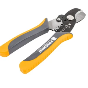 Cleste pentru sertizare / dezizolare cabluri PM-STN-1T, Powermat PM1439