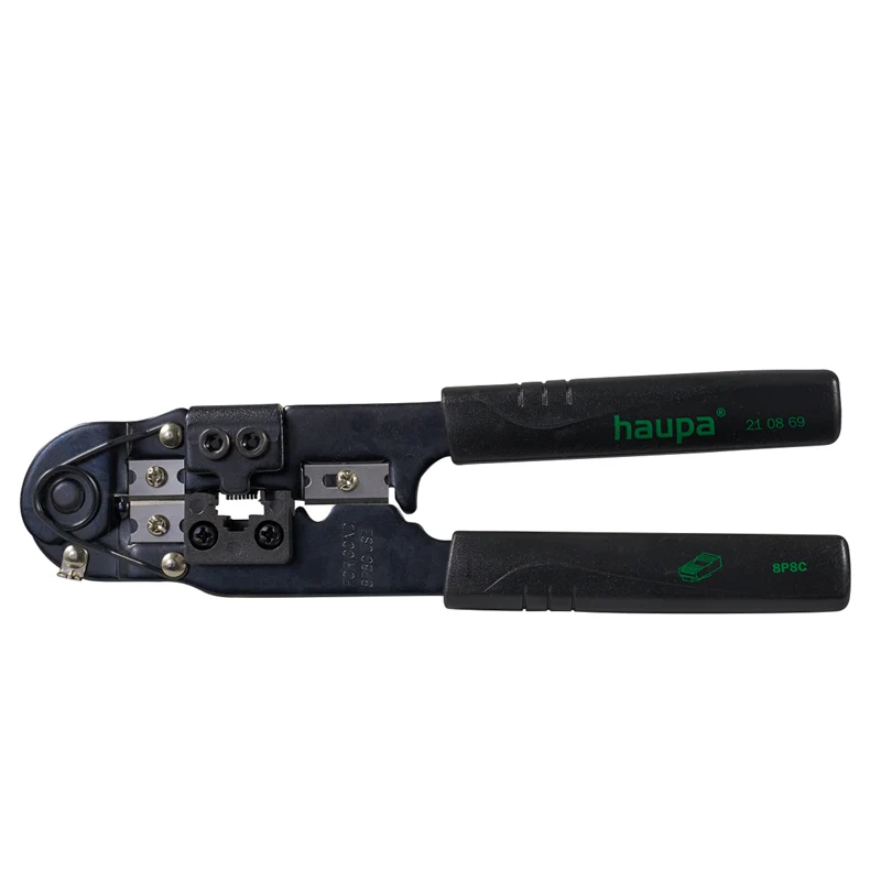 Cleste sertizat mufe RJ45, Haupa 210869