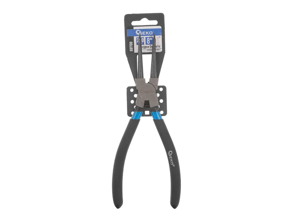 Cleste cu varf drept, 200 mm / 8", Geko G01700