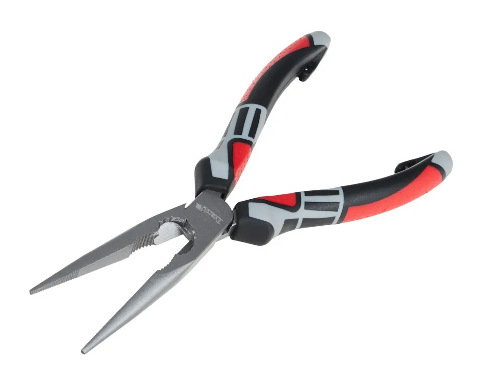 Cleste cu varf lung drept, 200 mm, Cr-V, Tvardy T00736