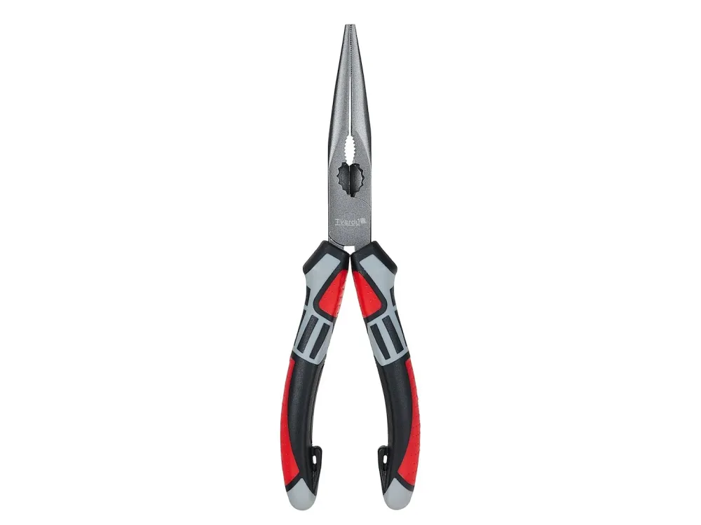 Cleste cu varf lung drept, 200 mm, Cr-V, Tvardy T00736
