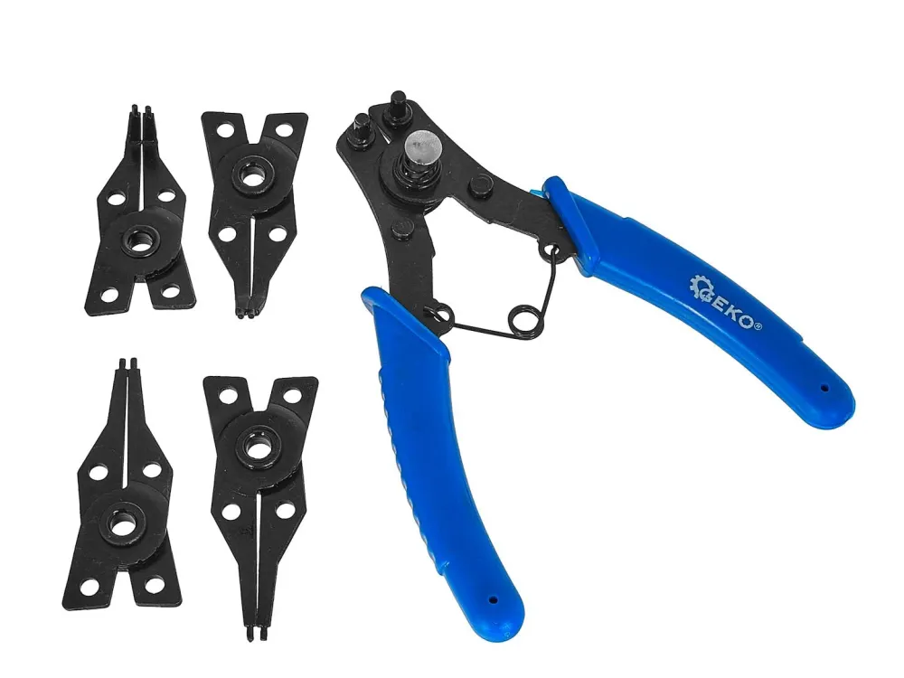 Cleste cu 4 varfuri interschimbabile, 160 mm, Geko G01687