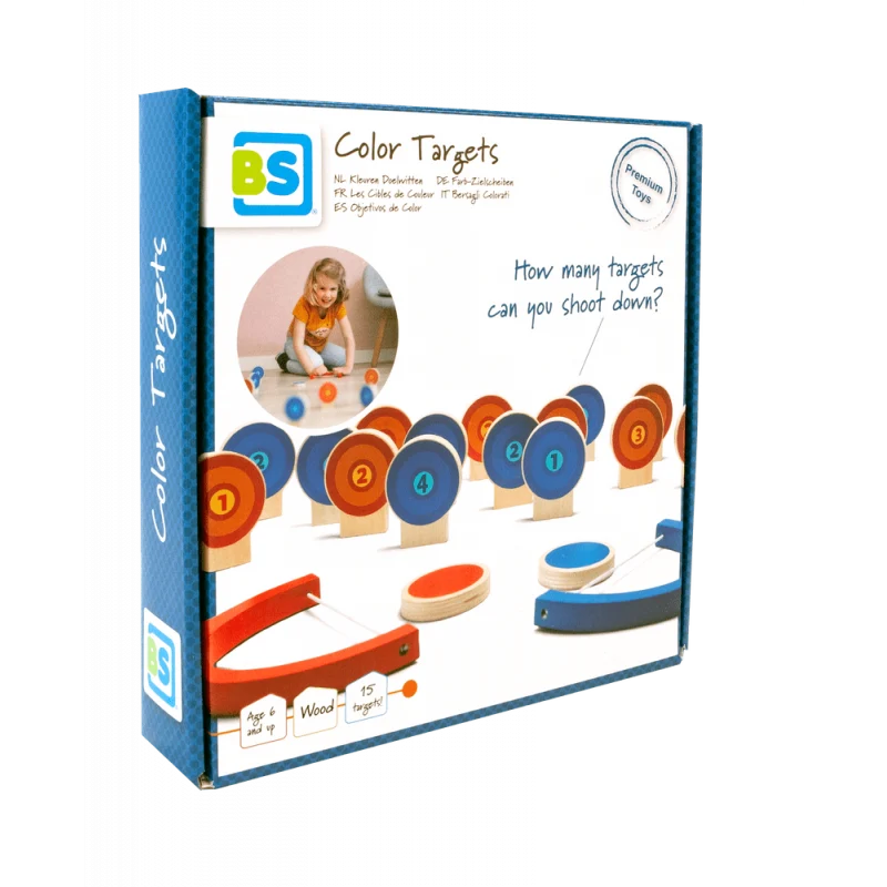 Color Target, joc de tras la tinta, BS Toys