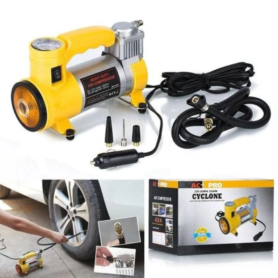 Compresor auto, Cyclone, DС-20, 12 V, 35 l / min, 150 PSI