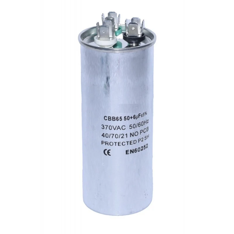 Condensator pentrut Aparate de Aer Conditionat 50 +6uf 370V
