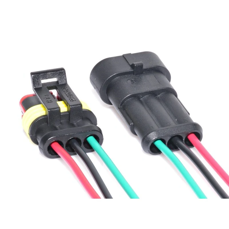 Conector auto cu 3 fire waterproof HB-303