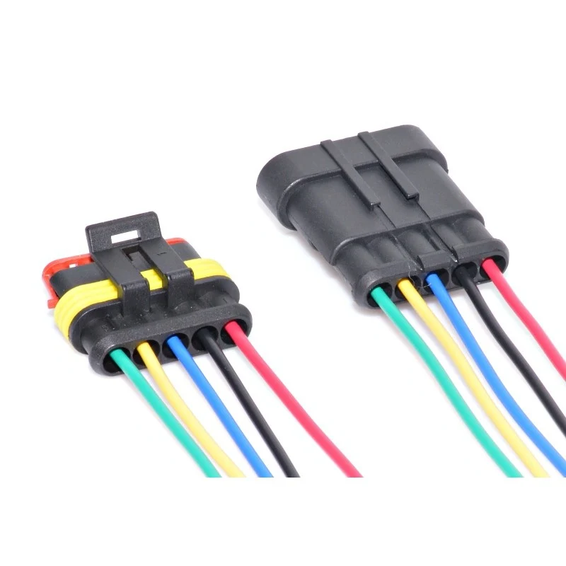 Conector auto cu 5 fire waterproof HB-505