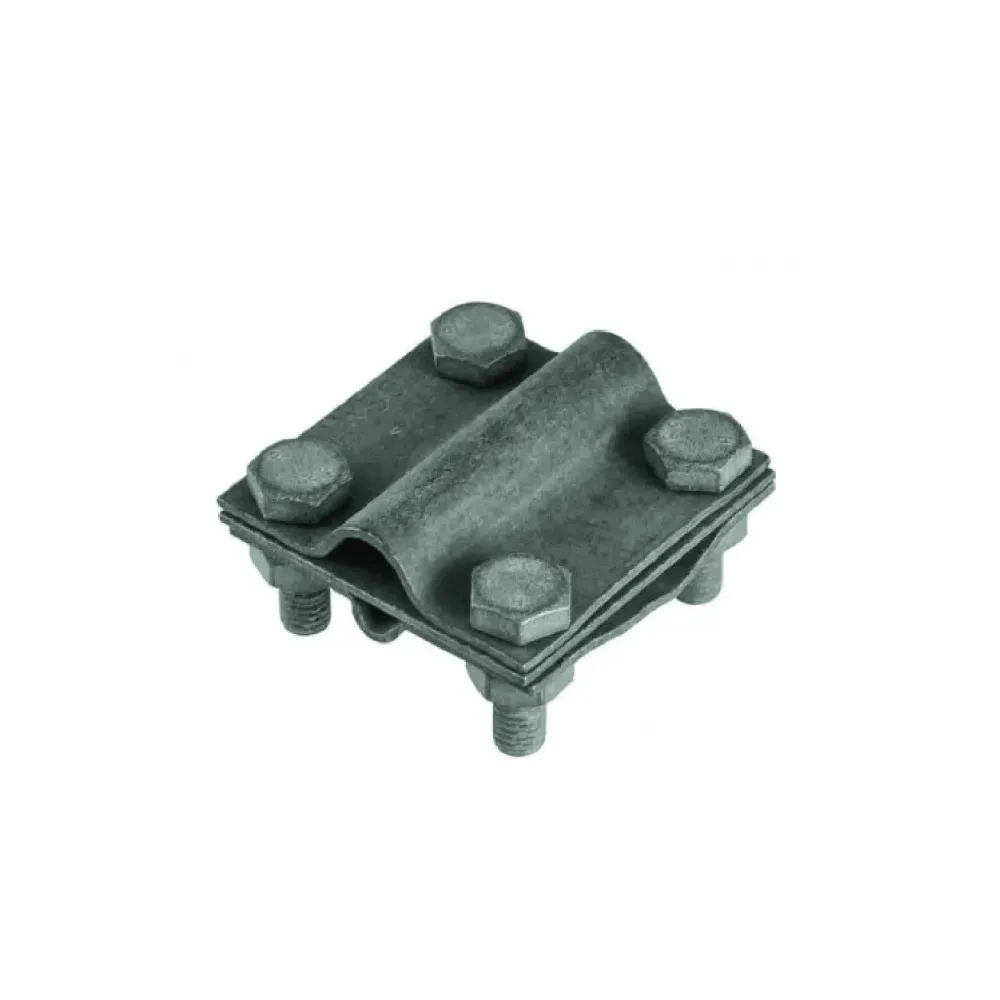 CONECTOR CRUCE PENTRU IMPAMANTAI - 3 PLACI SI 4 SURUBURI M10