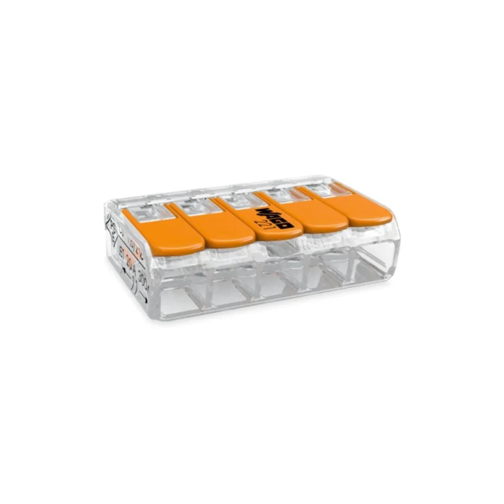 CONECTOR SLIM RAPID DOZA CU PARGHIE 5 INTRARI 32A 4MM2