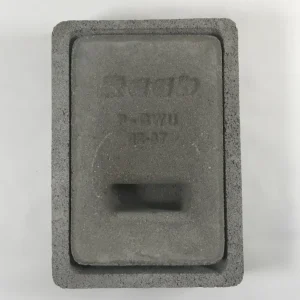 Uș coșului de flanșă din piatră besting din beton din beton