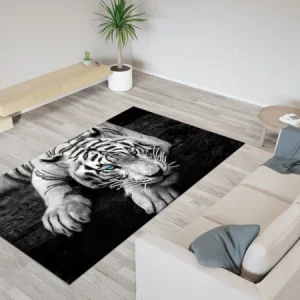Covor 3D, Tigru Alb 80X150 CM