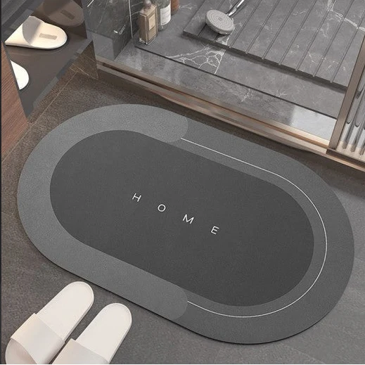 Covoras super absorbant pentru baie cu uscare rapida