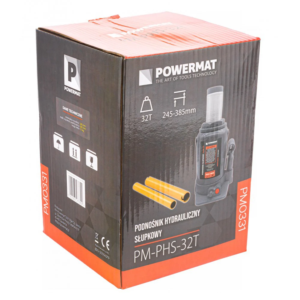 Cric hidraulic 32 T PM-PHS-32T, Powermat PM0331