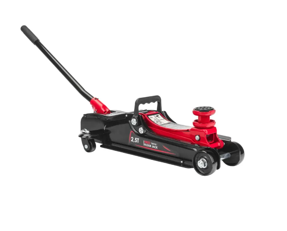 Cric hidraulic cu profil redus, 2.5 T, Red Technic RTNPH0030